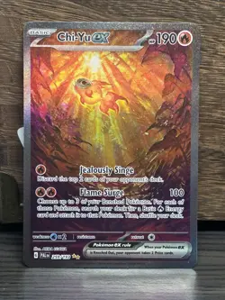 Pokemon TCG Chi-Yu EX Scarlet & Violet Paldea Evolved Holo 259/193 NM - Image 1