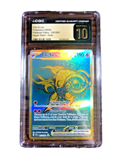 Chi-Yu EX Hyper Rare #241 - CGC PRISTINE 10 - 2024 Paldean Fates - Pokemon TCG - Image 1