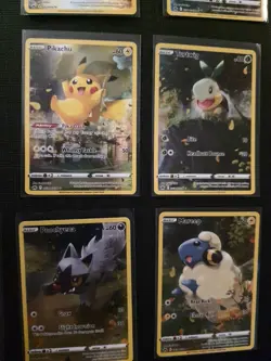LP Pokemon TCG Crown Zenith Galarian Gallery NM Full Art Set 9 GG26 GG34 Pikachu - Image 4