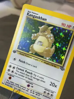 1999 Jungle Pokemon Kangaskhan 1st Edition Holo - 5/64 - Image 3