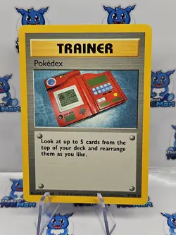 Pokedex 87/102 Base Set Pokemon LP - Image 1