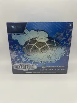 Stellar Crown Pokemon Center Exclusive Elite Trainer Box ETB TCG Factory Sealed - Image 1