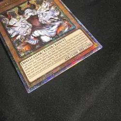 Yu-Gi-Oh! Blazing Cartesia the Virtuous New Art Quarter Century Secret Rare NM - Image 2
