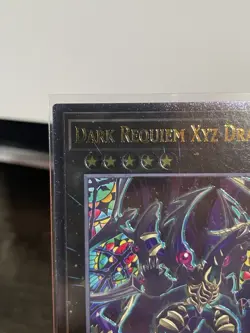 YuGiOh Dark Requiem XYZ Ultimate Rare Near Mint - Image 2