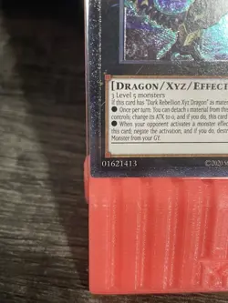 YuGiOh Dark Requiem XYZ Ultimate Rare Near Mint - Image 5