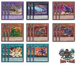 Yugioh! Evolsaur Lios Storagepod Zuttomozaurus Jurassic Power Dinosaur Deck NM - Image 1