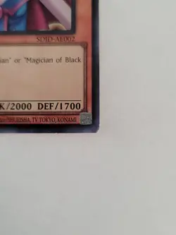 YUGIOH DARK MAGICIAN GIRL SPELLCASTER ASIA ENGLISH EDITION SDID-AE002 SUPER RARE - Image 2