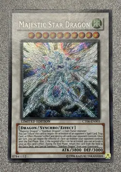 Majestic Star Dragon CT06-EN003 2009 Collectors Tin Secret Rare Limited Edition - Image 1