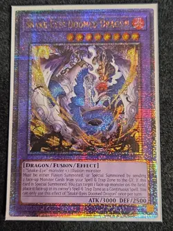 Yugioh! Snake-Eyes Doomed Dragon - SUDA-EN035 - Quarter Century Secret Rare - 1s - Image 1