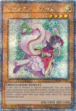 Yugioh! LP Fairy Tail - Snow - RA04-EN269 - Quarter Century Secret Rare - 1st Ed - Image 1
