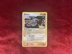Pokemon Card - Graveler Legend Maker 34/92 Reverse Holo Stamped NM - Image 1