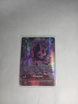 Elizamon BT21-008 R WORLD CONVERGENCE Digimon Card English Alternate Art - Image 1