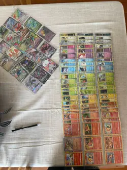 Pokemon- TCG Trading Cards Lot of 530 Pokemon Cards - Mixed Value, Slightly Used - Image 1