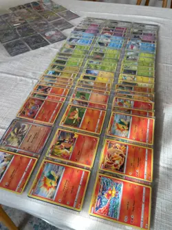 Pokemon- TCG Trading Cards Lot of 530 Pokemon Cards - Mixed Value, Slightly Used - Image 2