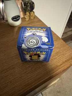 Burger King Pokemon Poliwhirl 23K Gold Plated Card Red Box Sealed 1999 - Image 1
