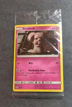 Snubbull - SM200 In-Store Event Promo Holo Sealed Pokemon Tcg Card Near Mint - Image 1