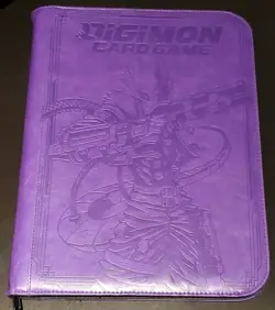 Digimon Card Game Premium Binder 9-Pocket : 20 Pages : Beelzemon & BeelStarmon - Image 1