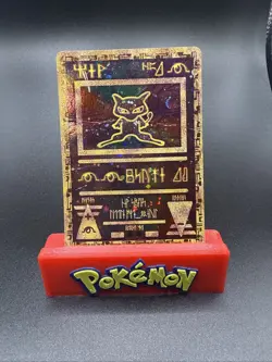 Pokemon TCG Ancient Mew Promo Holo Rare Card 1999/2000 - Damaged Creased - Image 1