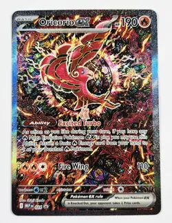 Oricorio EX 024 Promo Mega Charizard UPC Promo Pokemon Card NM 🔥 Rare SP 2 - Image 1