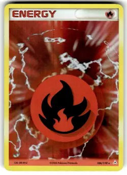 Pokemon TCG Holon Phantoms Fire Energy EX Holo Rare Card 106/110 NM/VLP - Image 1