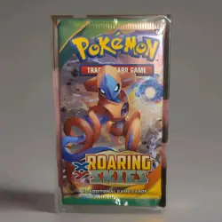 VIDEO* PACK SLEEVED*Pokemon TCG XY Roaring Skies Booster Pack- 10 Cards (2015) - Image 1