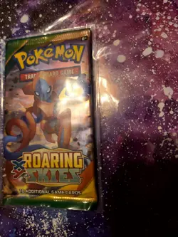VIDEO* PACK SLEEVED*Pokemon TCG XY Roaring Skies Booster Pack- 10 Cards (2015) - Image 5
