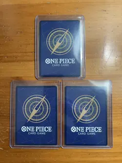 One Piece Card Lot - Nico Robin, Jinbe, Usopp - Near Mint 25th Anniversary - Image 2