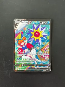 Starmie V TG13/TG30 SWSH Astral Radiance Trainer Gallery Misty Pokemon Card ISL - Image 1