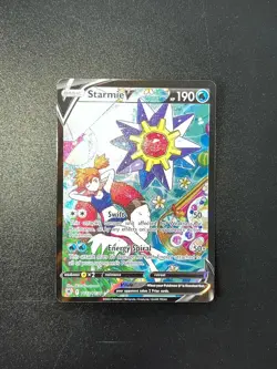 Starmie V TG13/TG30 SWSH Astral Radiance Trainer Gallery Misty Pokemon Card ISL - Image 2