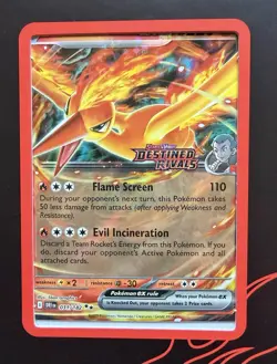 Destined Rivals Pokemon Moltres Ultra Premium Collection (3) Promo Cards Only - Image 4