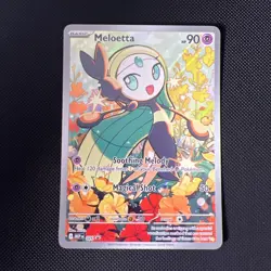 Meloetta MEP 026 Black Star Promo Pokemon Card Mega Evolution Phantasmal LOT 2 - Image 2