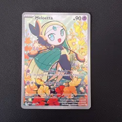 Meloetta MEP 026 Black Star Promo Pokemon Card Mega Evolution Phantasmal LOT 4 - Image 2