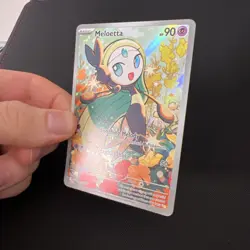 Meloetta MEP 026 Black Star Promo Pokemon Card Mega Evolution Phantasmal LOT 4 - Image 4