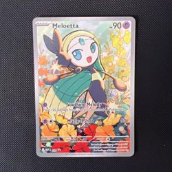 Meloetta MEP 026 Black Star Promo Pokemon Card Mega Evolution Phantasmal LOT 7 - Image 2
