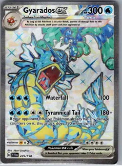 Gyarados ex 225/198 SV01: Scarlet & Violet Base Set - Pokemon Card - NM - Image 1