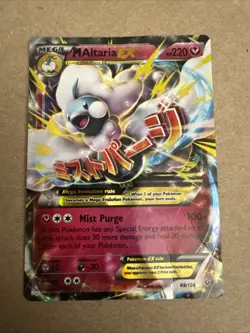 Pokemon TCG M Altaria EX Ultra Rare Card 69/124 XY: Fates Collide - Image 1