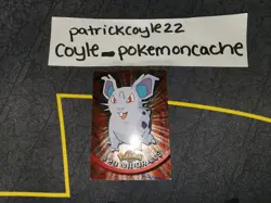 Nidoran (Female) #29 Holo Pokemon Topps Series 1 Card (Black Label) LP - Image 1