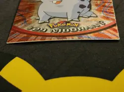 Nidoran (Female) #29 Holo Pokemon Topps Series 1 Card (Black Label) LP - Image 4