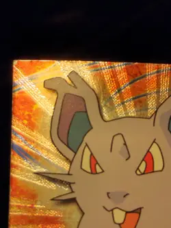 Nidoran (Female) #29 Holo Pokemon Topps Series 1 Card (Black Label) LP - Image 5