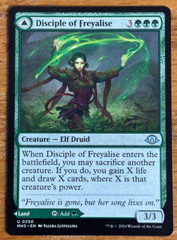 MTG Modern Horizons 3, Disciple of Freyalise / Garden of Freyalise - Image 1