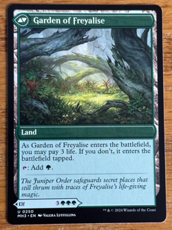MTG Modern Horizons 3, Disciple of Freyalise / Garden of Freyalise - Image 2