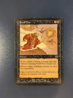 Snuff Out - Mercadian Masques - Magic the Gathering - LP - MTG - Image 1