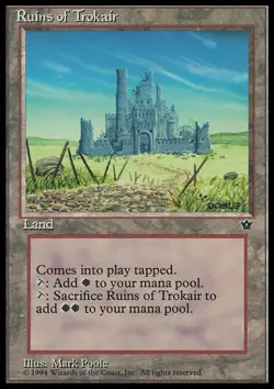 MTG RUINS OF TROKAIR EXC - ROVINE DI TROKAIR - FE - MAGIC - Image 1