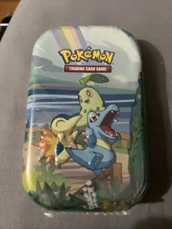 Pokemon TCG Celebrations Mini Tin Chikorita, Cyndaquil & Totodile Factory Sealed - Image 1