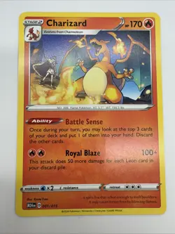 Charizard 2025 McDonald’s Promo 001/015 Dragon Discovery Pokemon TCG - Image 1