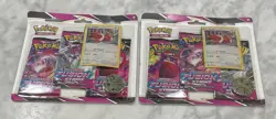 Pokemon TCG Fusion Strike 3 Pack Blisters Set Of 2 (Eevee) Brand New/Sealed 820650809200 - Image 2