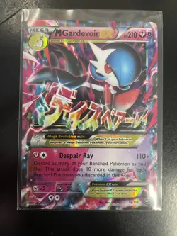 Pokemon TCG M Gardevoir EX 79/114 XY Steam Siege Ultra Rare Holo LP Mega - Image 1