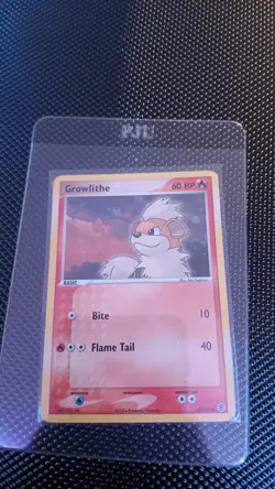Pokemon TCG Reverse Holo Growlithe 64/112 Fire Red & Leaf Green 64/112 - Image 1