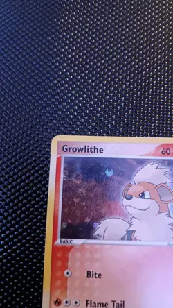 Pokemon TCG Reverse Holo Growlithe 64/112 Fire Red & Leaf Green 64/112 - Image 5