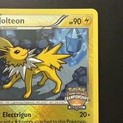 Pokemon TCG - Jolteon 37/108 - Regional Championship Stamp - Rare - NM/M 🔥 - Image 5